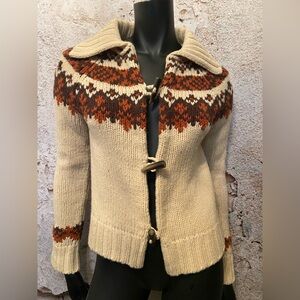 ROOTS Wool Retro Fishermans Sweater